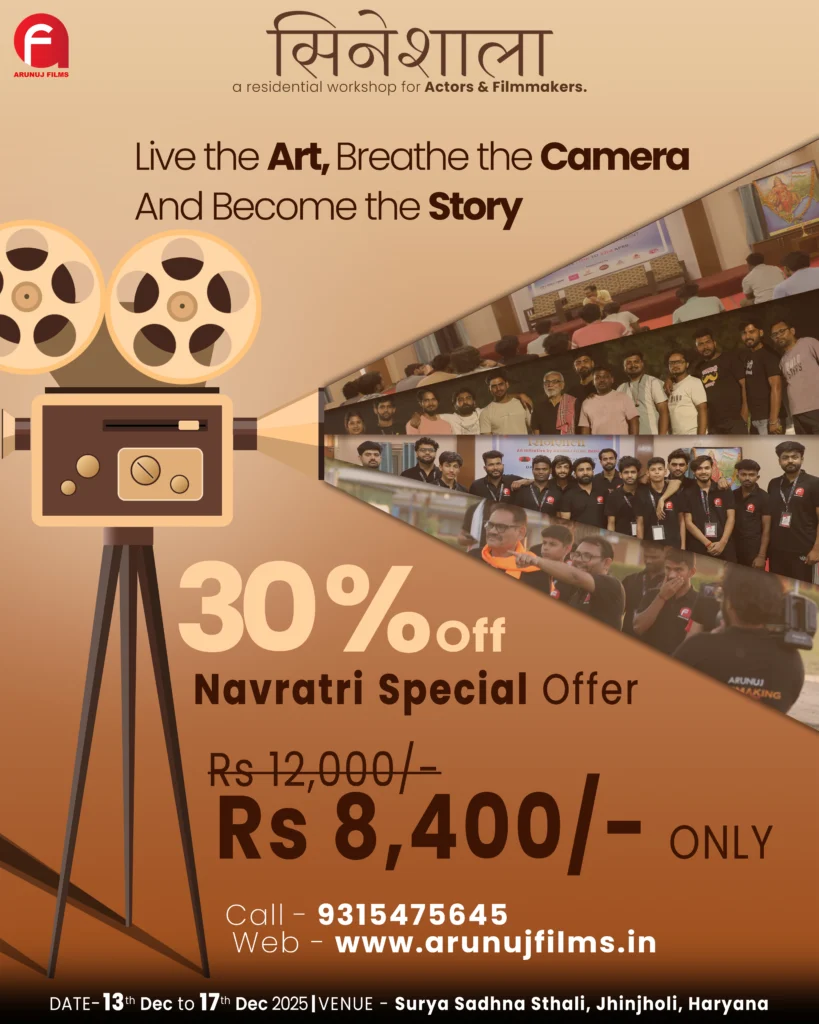 Cineshala Acting and Filmmaking Workshop Delhi