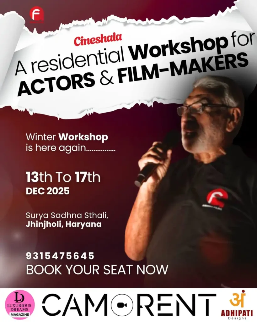 Arunuj Films acting and filmmaking workshop 2025