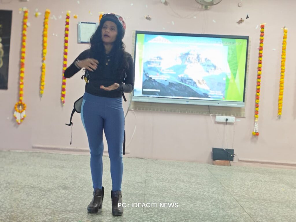 P. Sameera Khan inspires students in Biharsharif