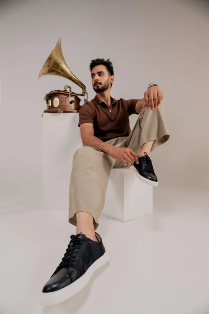 Thomas Crick leather sneakers